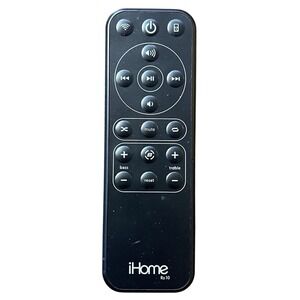 Genuine iHome RZ10 Remote Control IW1 IP1 IR70 RZ2 AirPlay Speaker OEM- Tested